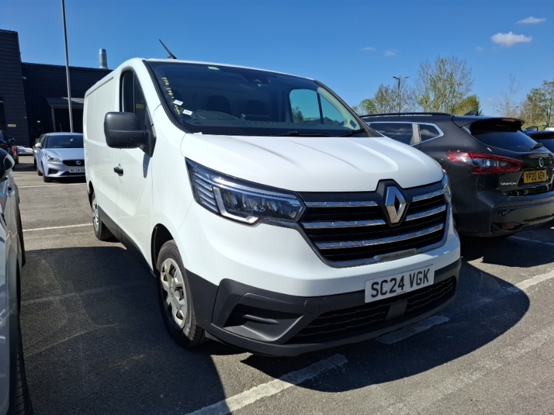 Renault Trafic Sl30 Blue Dci 130 Advance Safety Van White