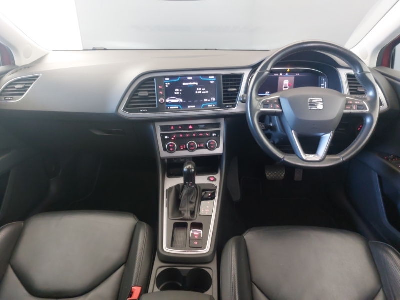 Seat Leon 2.0 Tdi 150 Xcellence Lux Ez Dsg AE20UPH Red #3