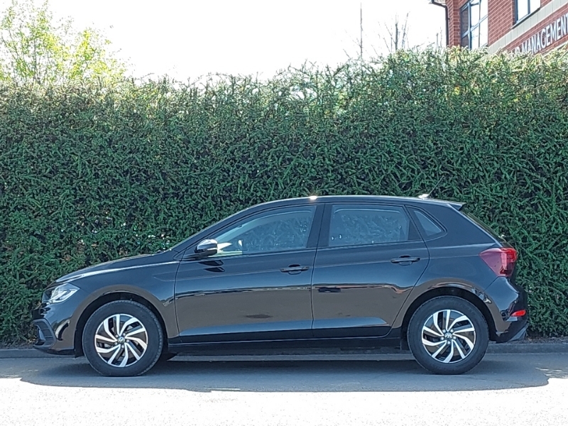 Volkswagen Polo 1.0 Tsi Life Dsg LX72VVC Black #4