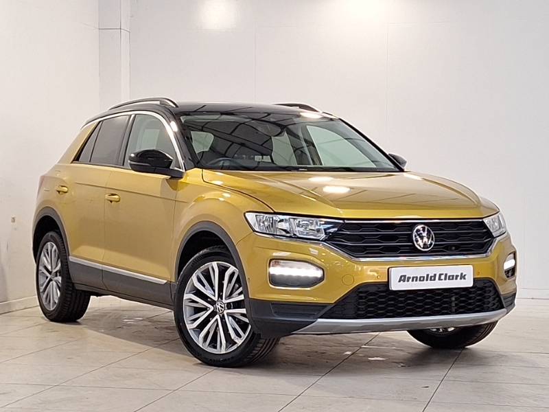 Volkswagen T-Roc 1.5 Tsi Evo Design Yellow