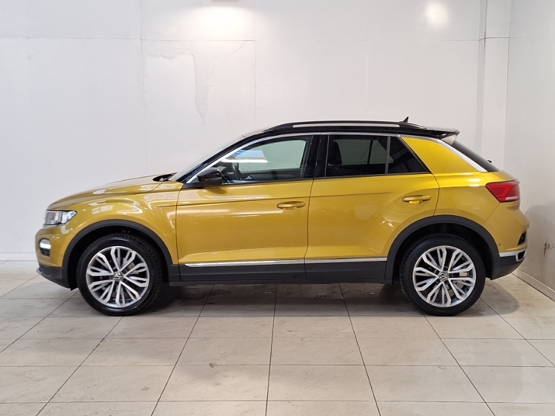 Volkswagen T-Roc 1.5 Tsi Evo Design DA71HJO Yellow #4