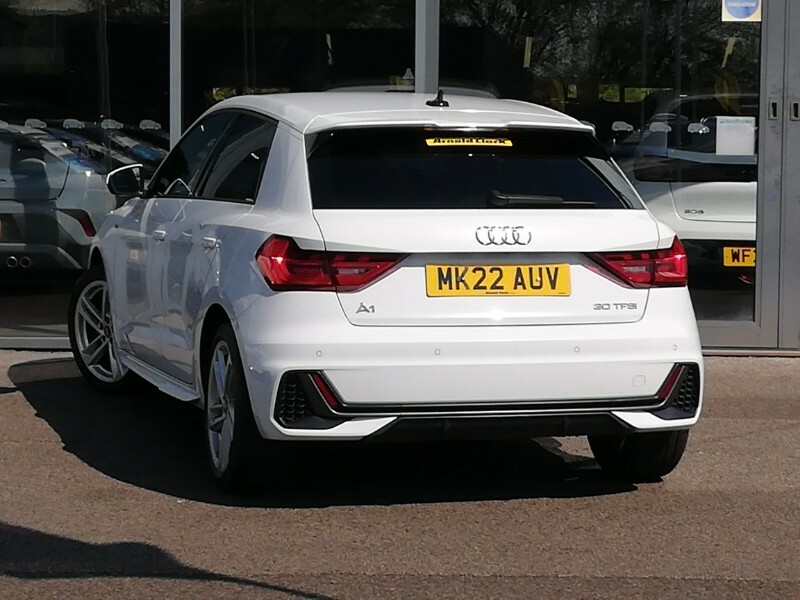 Audi A1 30 Tfsi 110 S Line S Tronic MK22AUV White #2