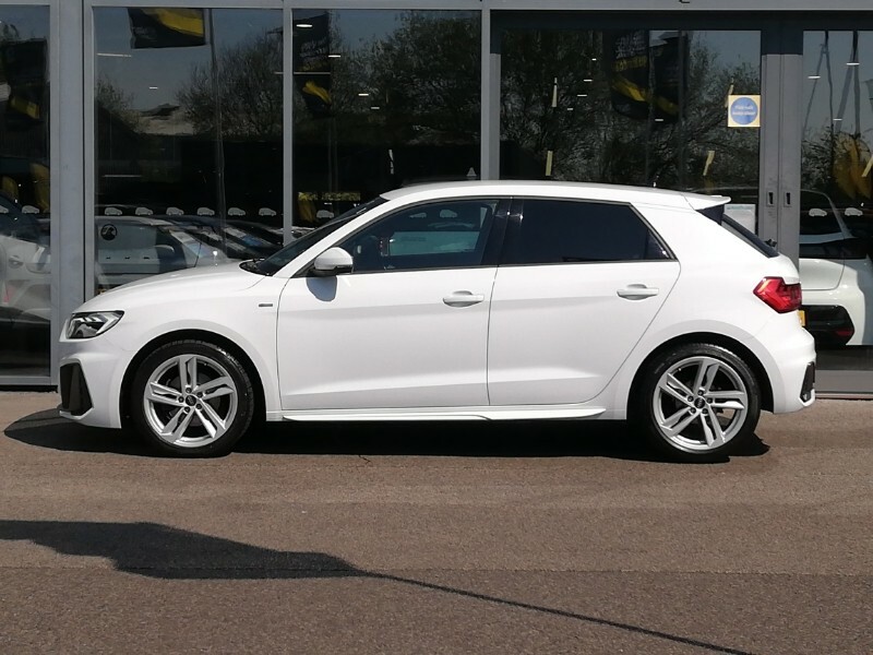 Audi A1 30 Tfsi 110 S Line S Tronic MK22AUV White #4