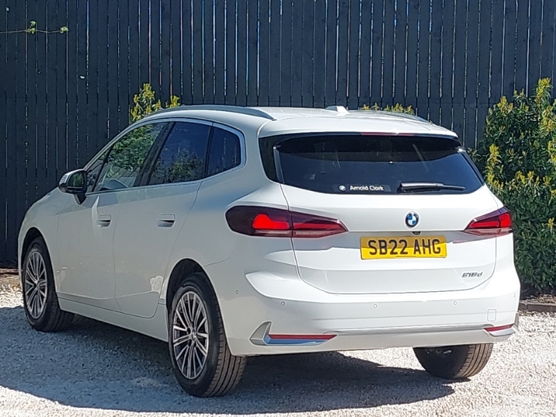 BMW 2 Series 218D Luxury Dct SB22AHG White #2