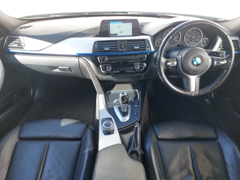 BMW 3 Series 318D M Sport Step YH68OOP Black #3
