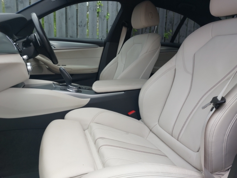 BMW 5 Series 520D M Sport FG69HJY Blue #5