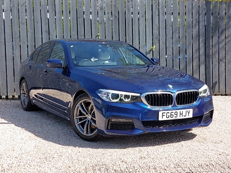 BMW 5 Series 520D M Sport Blue