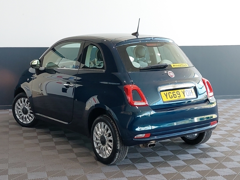 Fiat 500 1.2 Lounge YG69YOH Blue #2