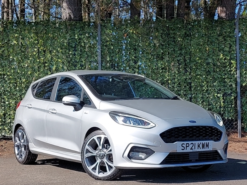 Ford Fiesta 1.0 Ecoboost Hybrid Mhev 125 St-line X Edition Silver