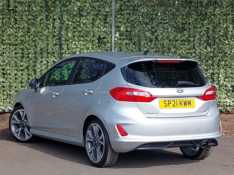 Ford Fiesta 1.0 Ecoboost Hybrid Mhev 125 St-line X Edition SP21KWM Silver #2