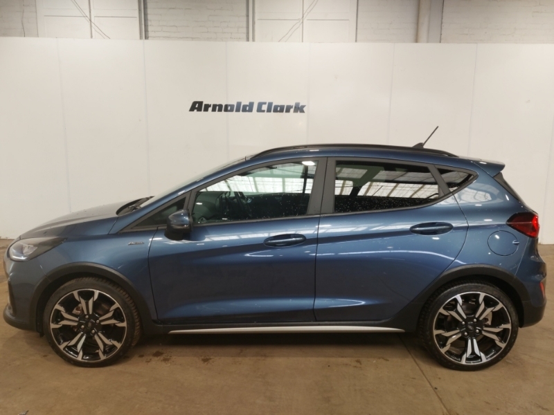 Ford Fiesta 1.0 Ecoboost Hbd Mhev 125 Active Vignale SD22PJV Blue #4