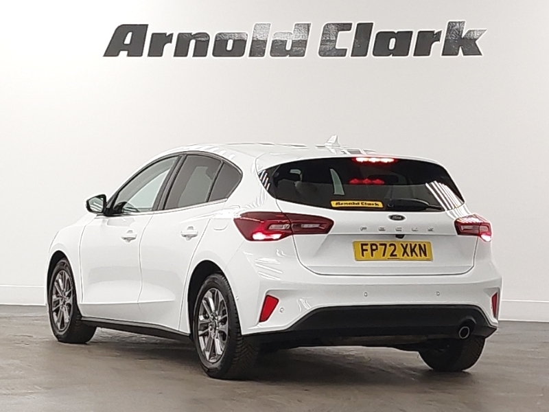 Ford Focus 1.0 Ecoboost Titanium Style FP72XKN White #2