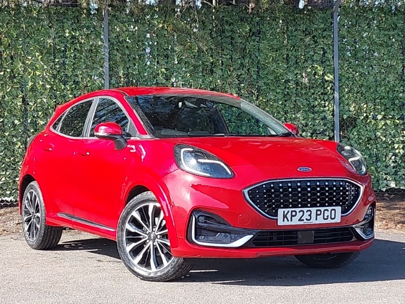 Ford Puma 1.0 Ecoboost Hybr Mhev 155 St-line Vignale Dct Red