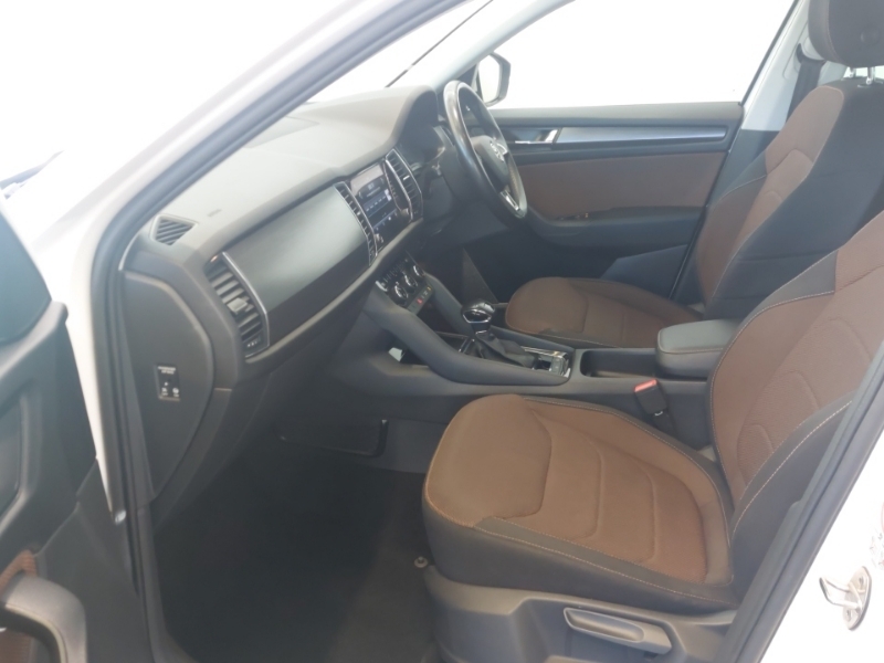 Skoda Kodiaq 2.0 Tdi Se Dsg 7 Seat BJ19UVY White #5
