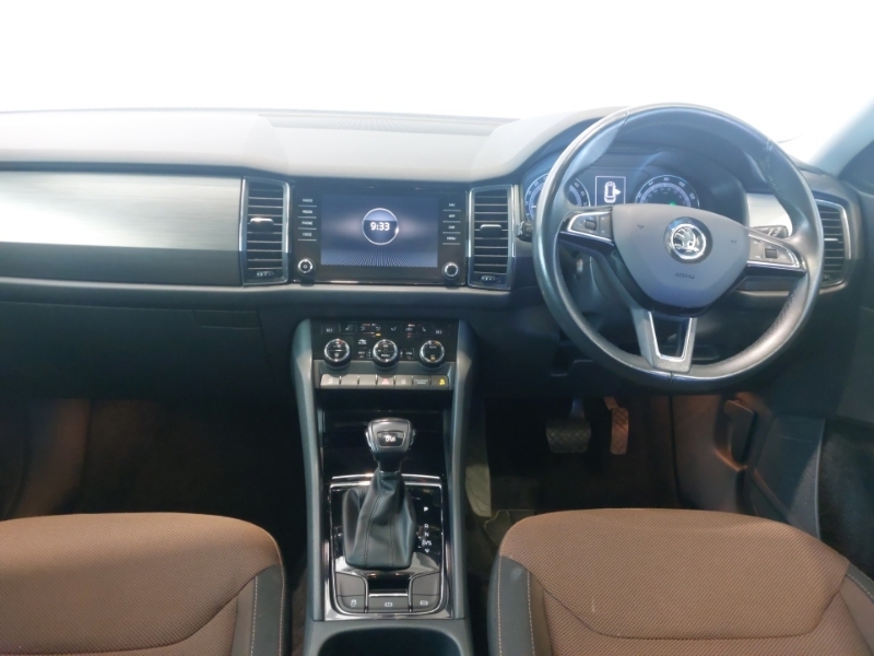 Skoda Kodiaq 2.0 Tdi Se Dsg 7 Seat BJ19UVY White #3