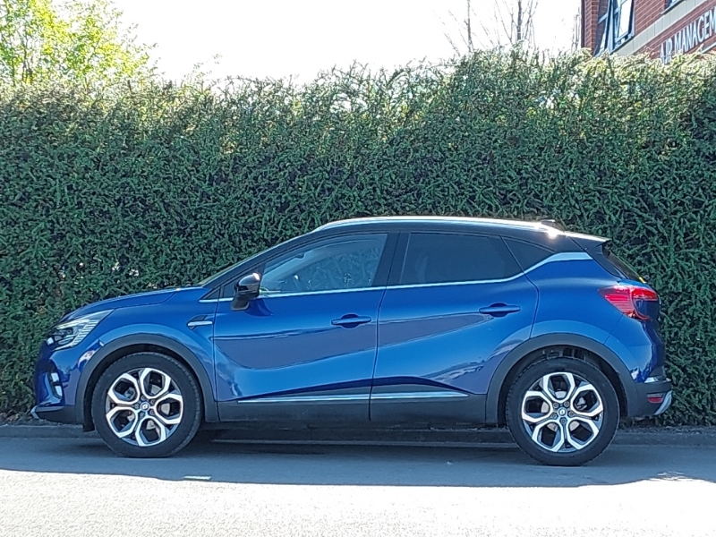 Renault Captur 1.6 E-tech Full Hybrid 145 Techno BJ73HZM Blue #4