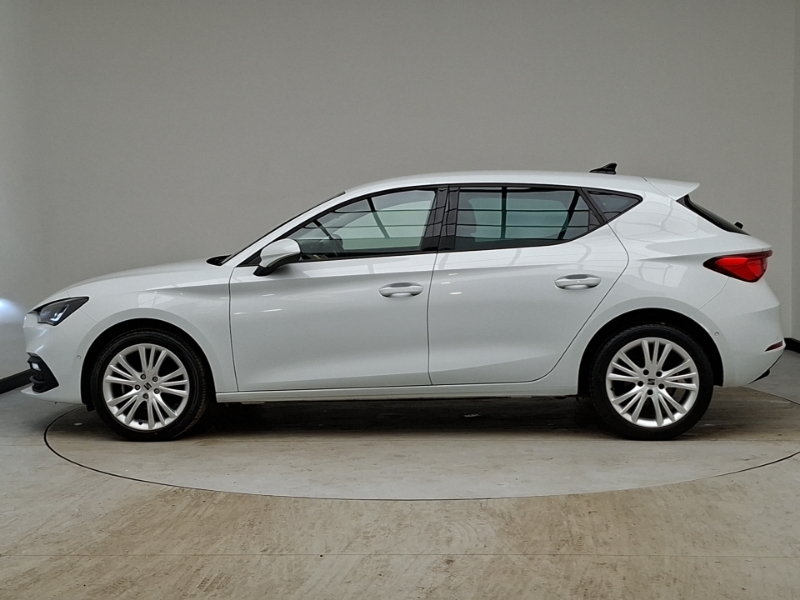 Seat Leon 1.0 Tsi Evo Se Dynamic DG21GZZ White #4