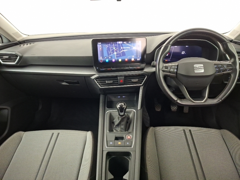 Seat Leon 1.0 Tsi Evo Se Dynamic DG21GZZ White #3