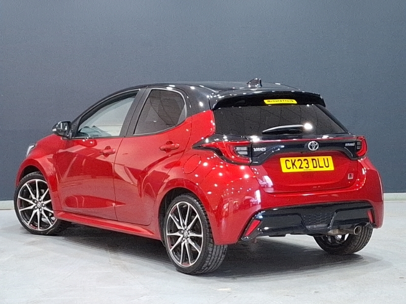 Toyota Yaris 1.5 Hybrid Gr Sport Cvt City Packbi-tone CK23DLU Red #2