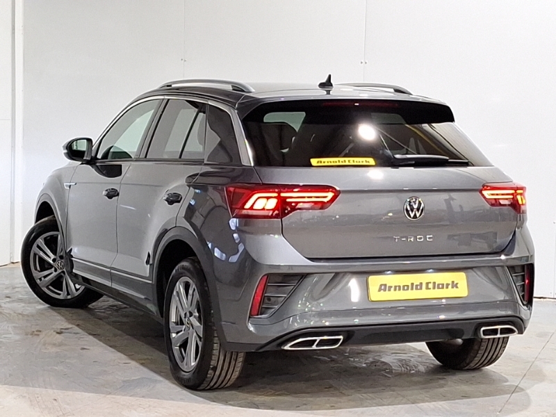 Volkswagen T-Roc 1.5 Tsi R-line SK72WXG Grey #2