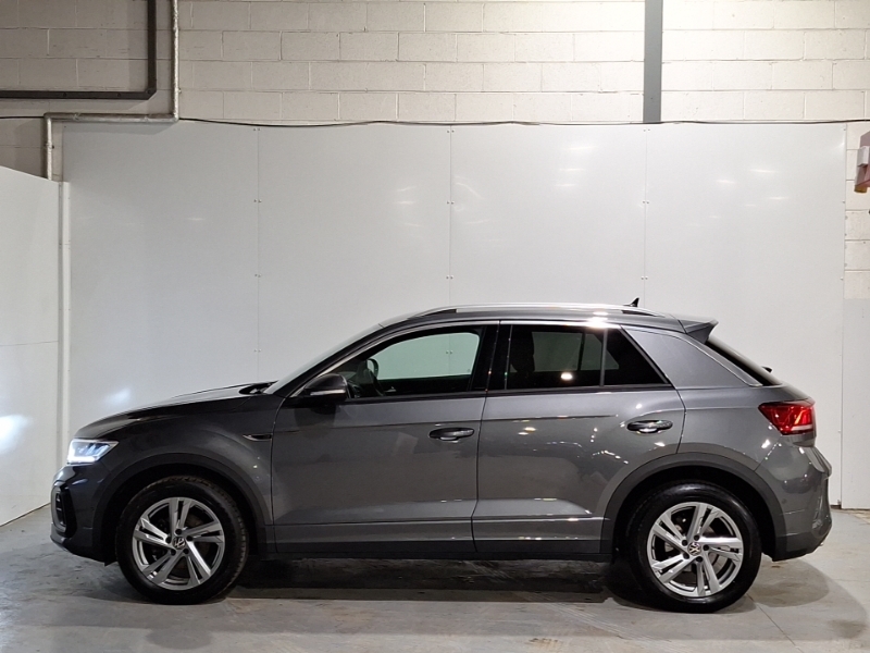 Volkswagen T-Roc 1.5 Tsi R-line SK72WXG Grey #4
