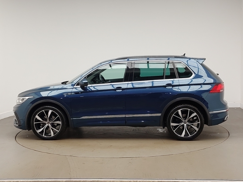 Volkswagen Tiguan 1.5 Tsi 150 R-line Dsg LP72VDR Blue #4