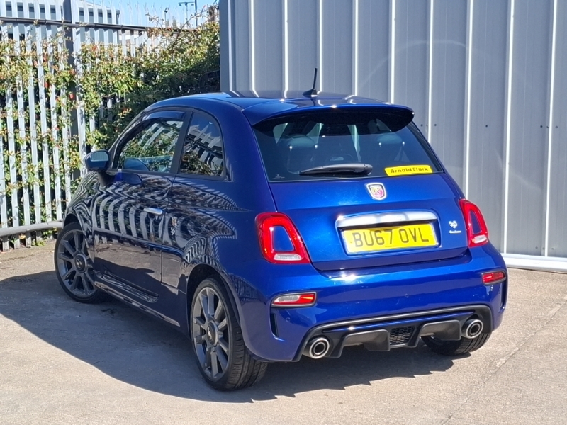 Abarth 595 1.4 T-jet 165 Turismo BU67OVL Blue #2