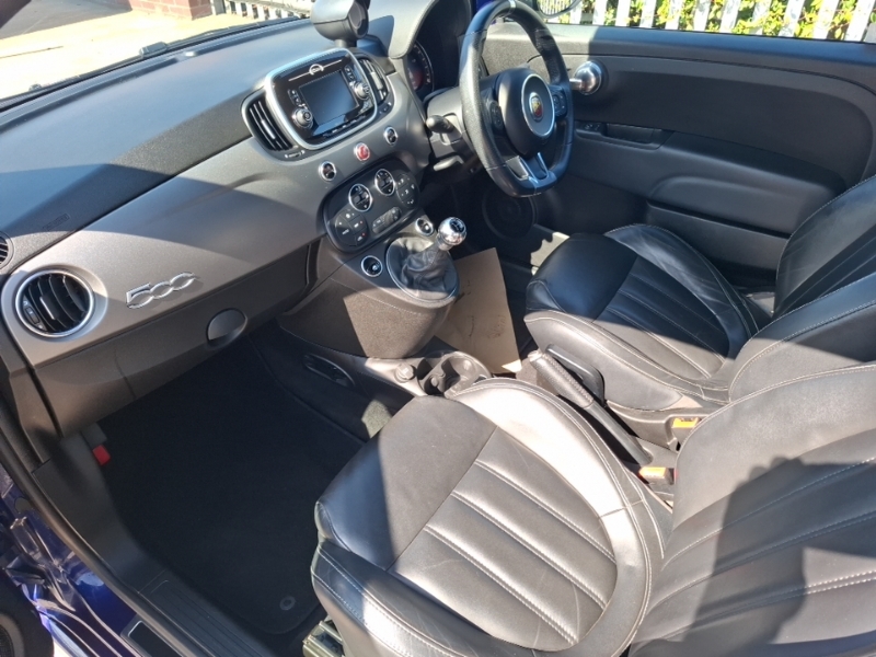 Abarth 595 1.4 T-jet 165 Turismo BU67OVL Blue #5