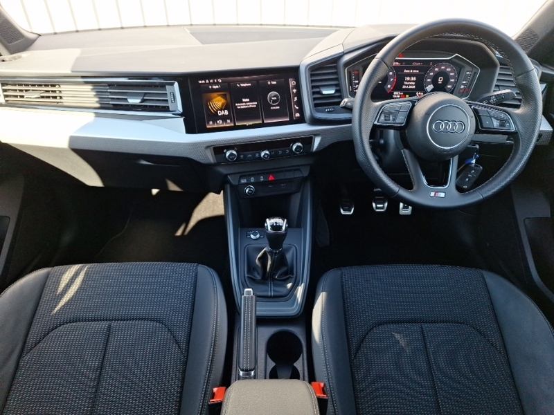 Audi A1 30 Tfsi 110 S Line NJ23GVK White #3