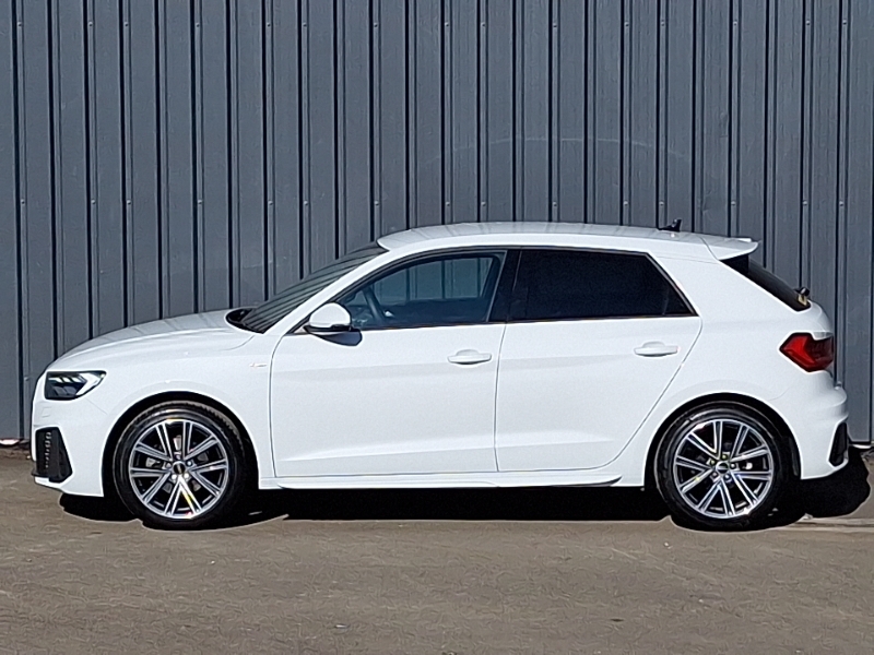 Audi A1 30 Tfsi 110 S Line NJ23GVK White #4