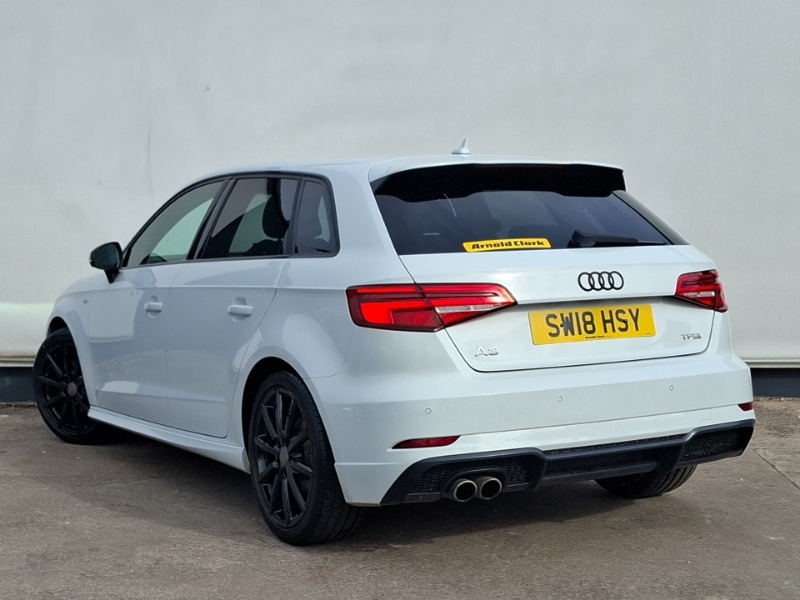 Audi A3 1.5 Tfsi Black Edition S Tronic SW18HSY White #2