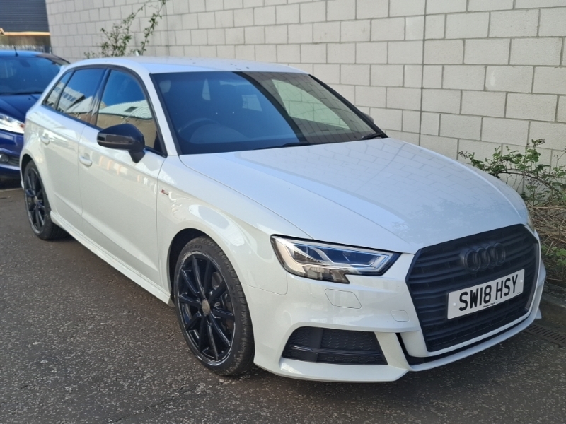 Audi A3 1.5 Tfsi Black Edition S Tronic White