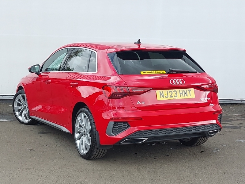 Audi A3 30 Tfsi S Line Red #2