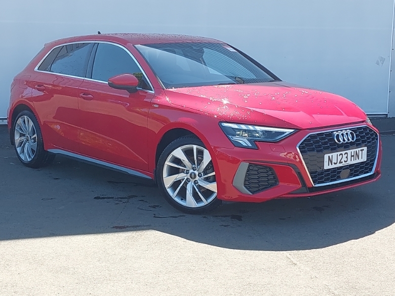 Audi A3 30 Tfsi S Line Red