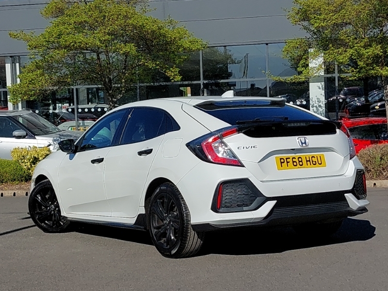 Honda Civic 1.0 Vtec Turbo 126 Sport Line PF68HGU White #2