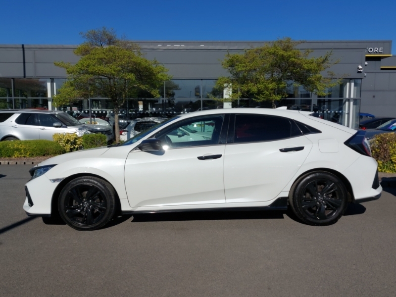Honda Civic 1.0 Vtec Turbo 126 Sport Line PF68HGU White #4