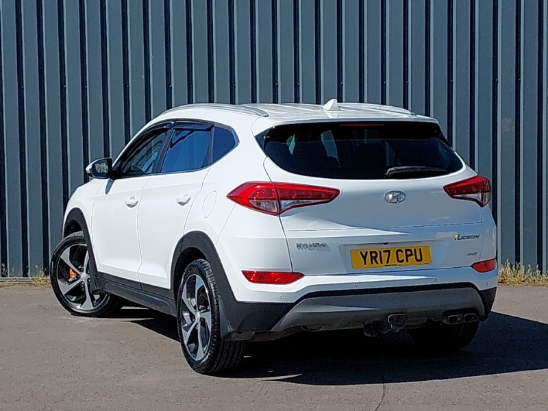 Hyundai Tucson 2.0 Crdi Premium YR17CPU White #2