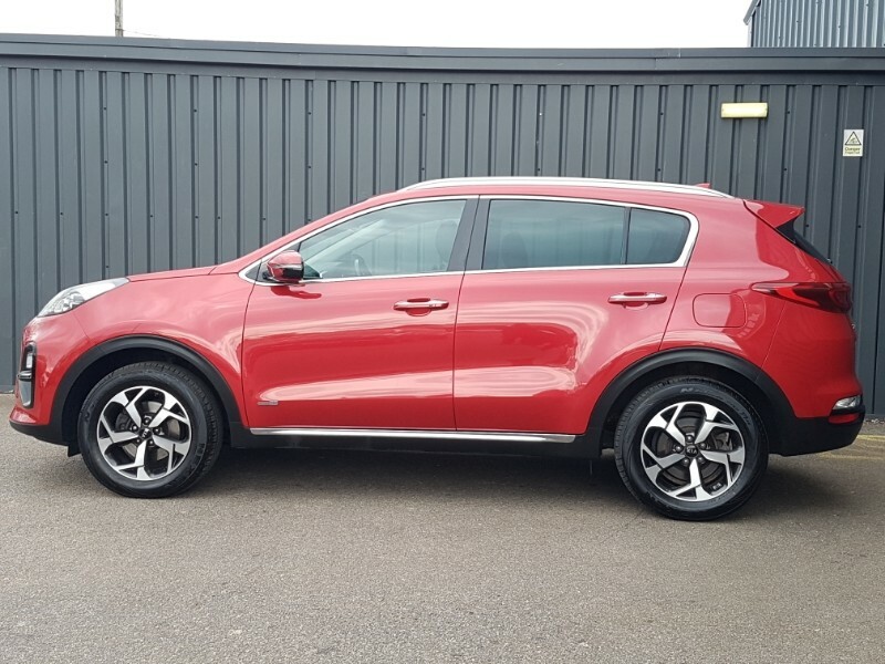 Kia Sportage 1.6 Gdi Isg Edition 25 SV19OHR Red #4