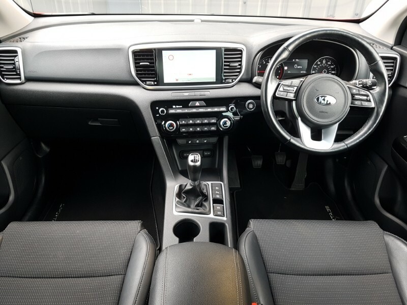 Kia Sportage 1.6 Gdi Isg Edition 25 SV19OHR Red #3
