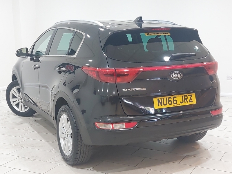 Kia Sportage 2.0 Crdi Kx-2 NU66JRZ Black #2