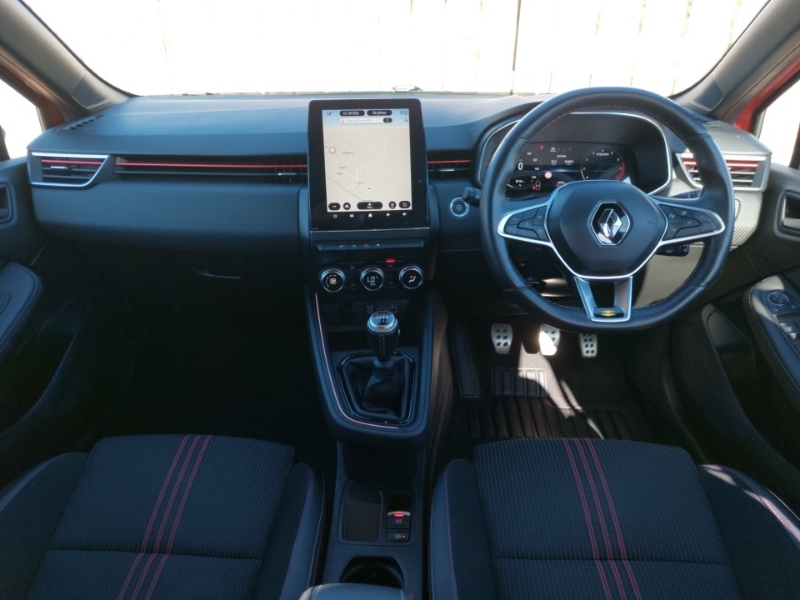 Renault Clio 1.0 Tce 90 Rs Line WR72HBZ Red #3