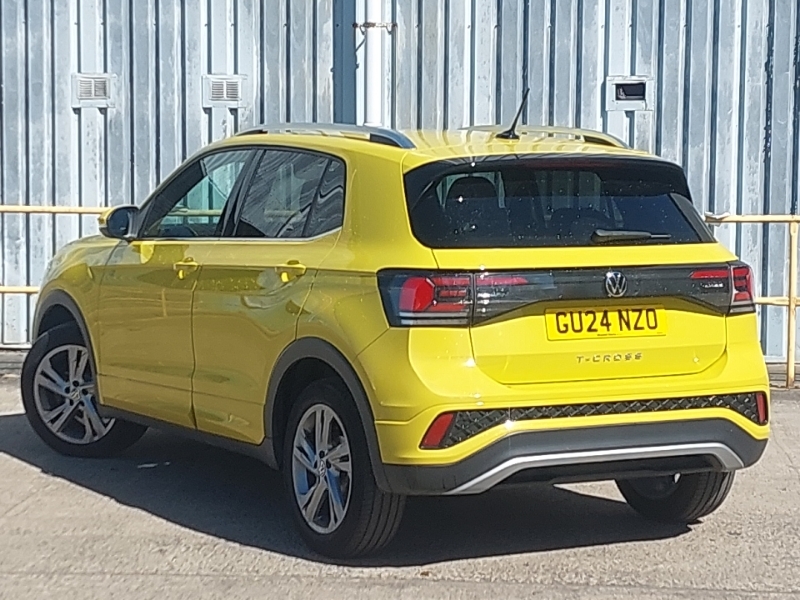 Volkswagen T-Cross 1.0 Tsi 115 R-line Dsg GU24NZO Yellow #2