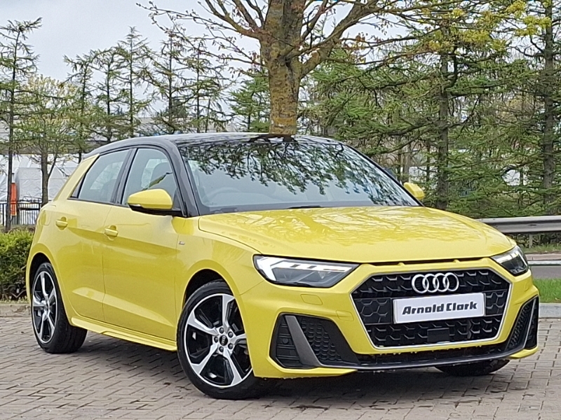 Audi A1 35 Tfsi S Line S Tronic Yellow