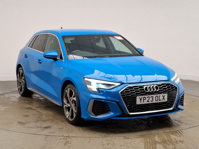 Audi A3 30 Tfsi S Line Blue
