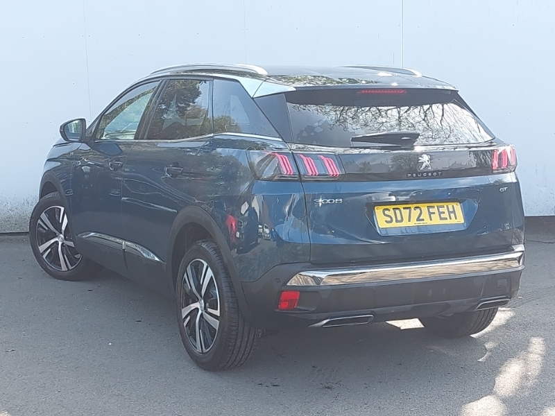 Peugeot 3008 1.2 Puretech Gt Eat8 SD72FEH Blue #2