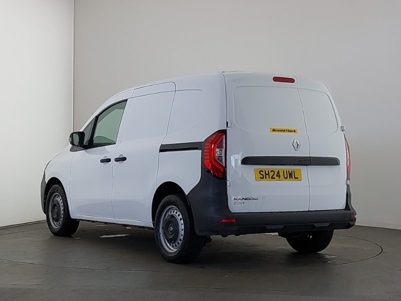 Renault Kangoo Ml19 Blue Dci 95 Start Van SH24UWL White #2