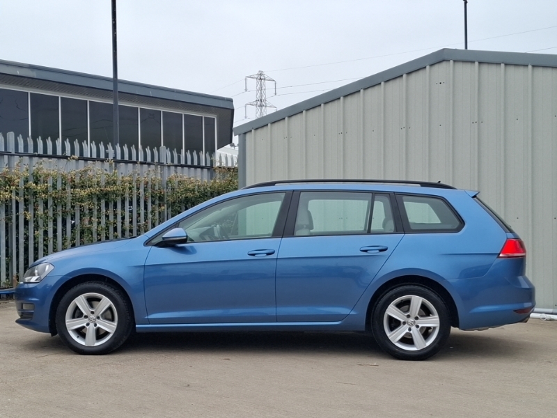 Volkswagen Golf 1.4 Tsi 125 Match Edition Dsg BC66BXD Blue #4