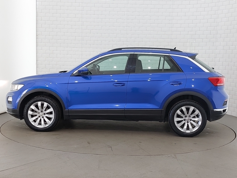 Volkswagen T-Roc 1.5 Tsi Evo Se MW68GVM Blue #4