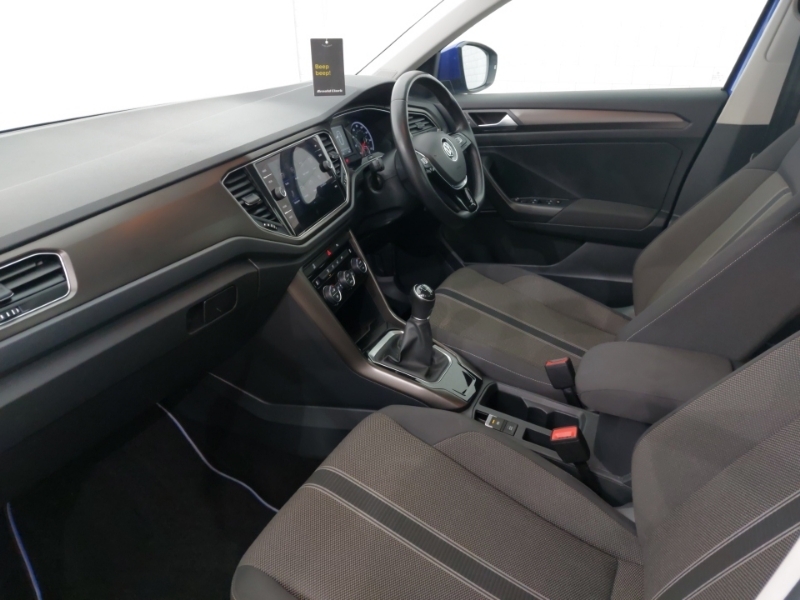 Volkswagen T-Roc 1.5 Tsi Evo Se MW68GVM Blue #5
