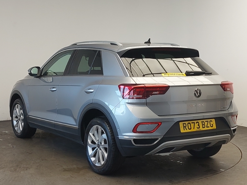 Volkswagen T-Roc 2.0 Tsi 4Motion Style Dsg RO73BZG Silver #2